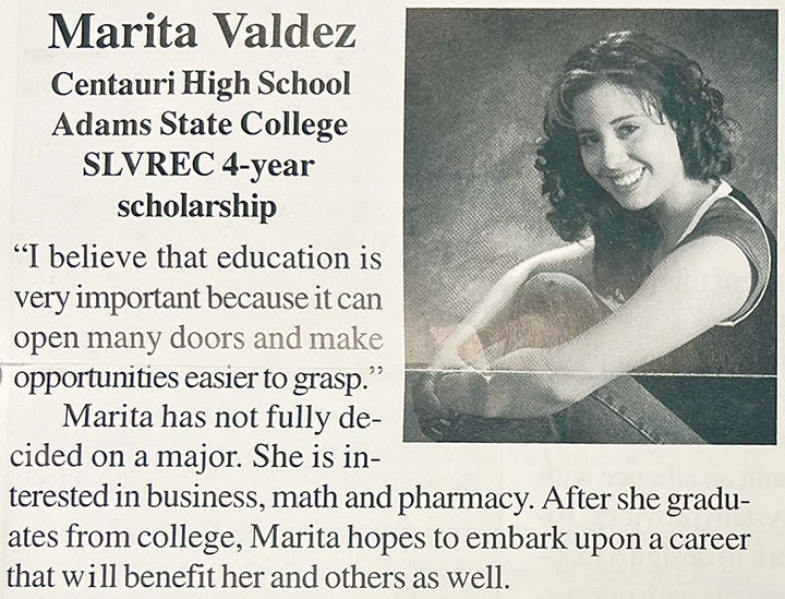 Marita Valdez scholarship