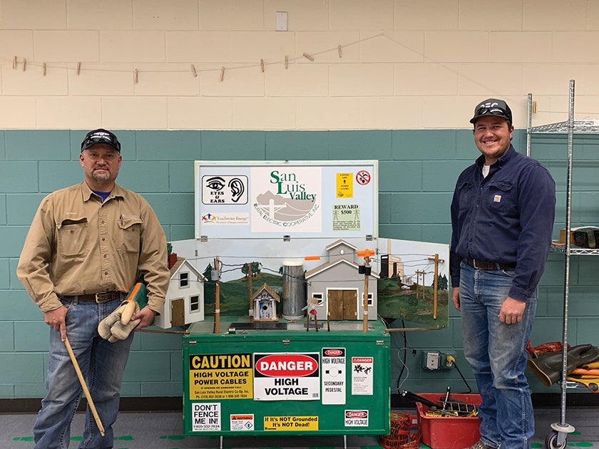 Alec & Ruben with SLV REC electric display