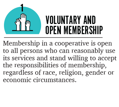Voluntary and open membership
