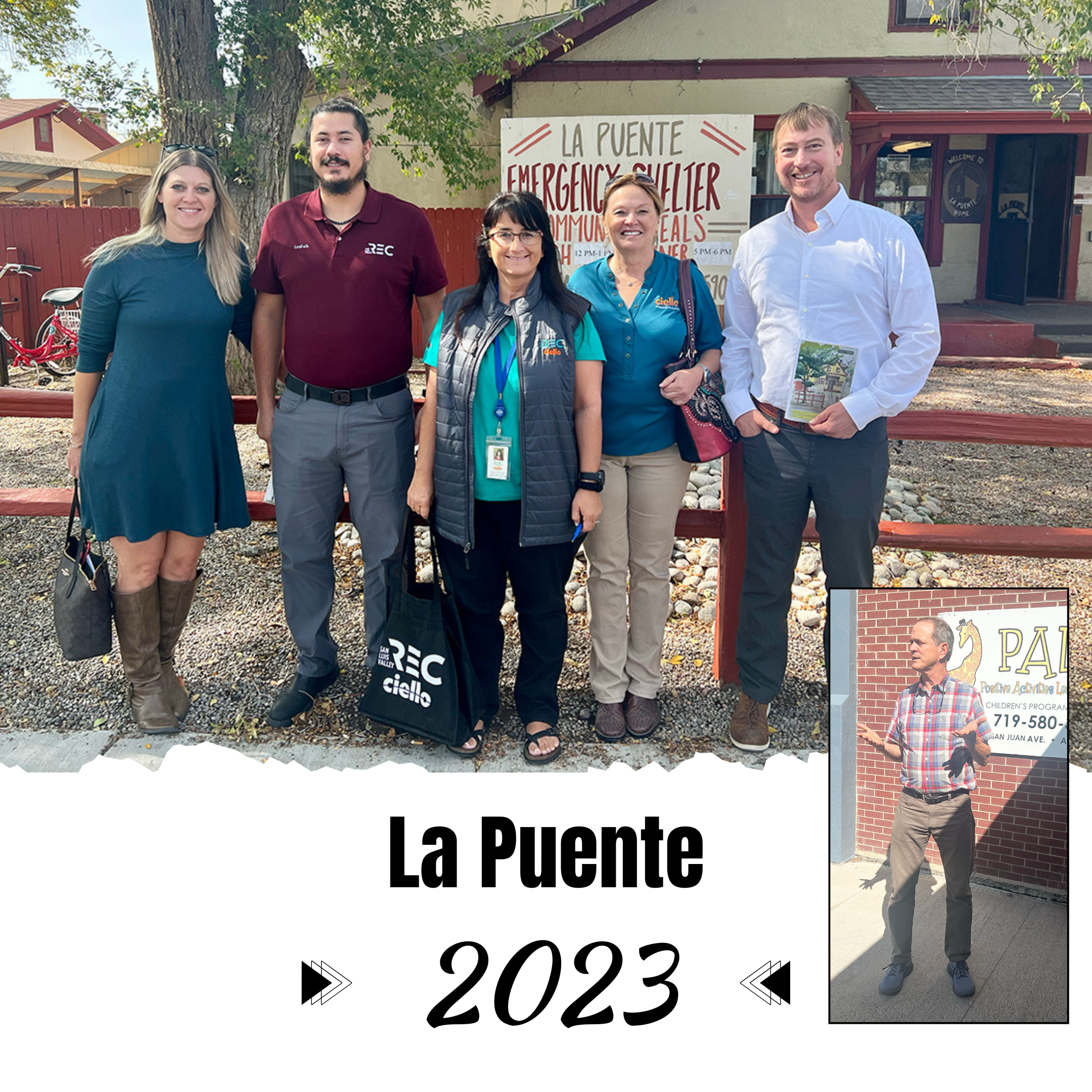 Employees at La Puente and Lance Cheslock