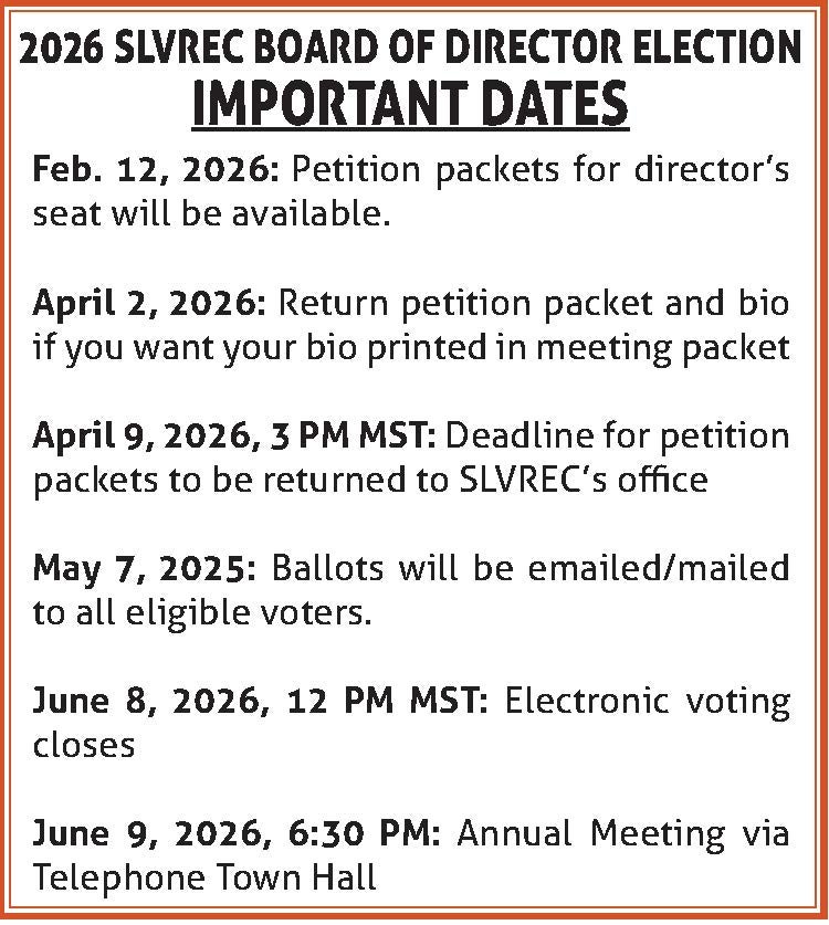 annual meeting important dates