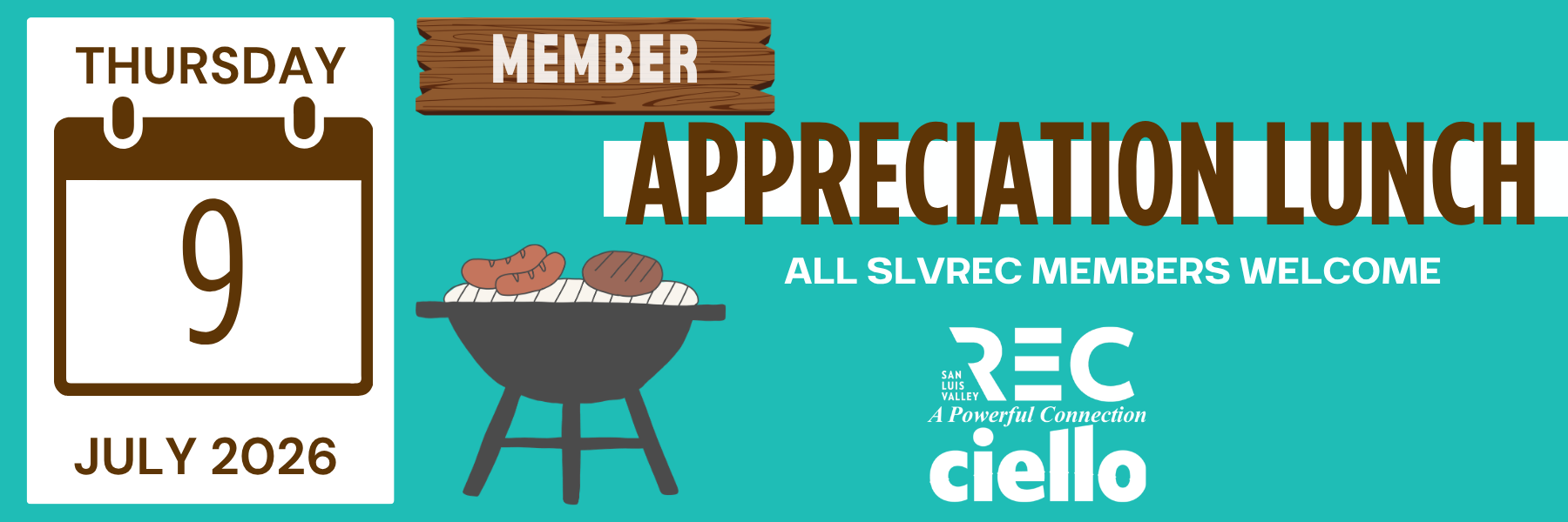 Member Appreciation banner graphic