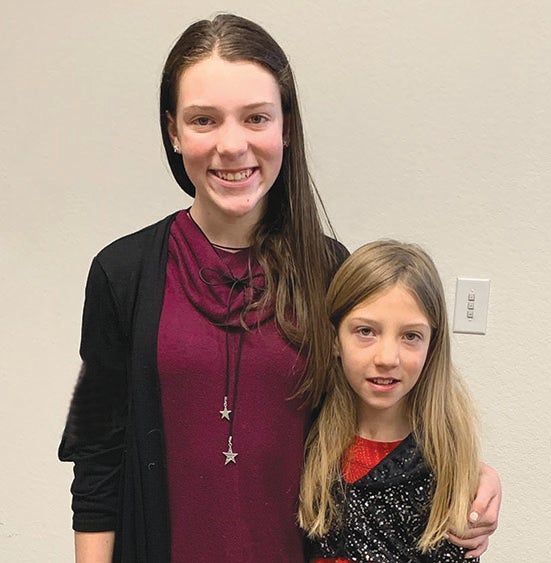 two young sisters