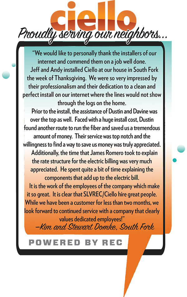 Ciello testimonial by Domke